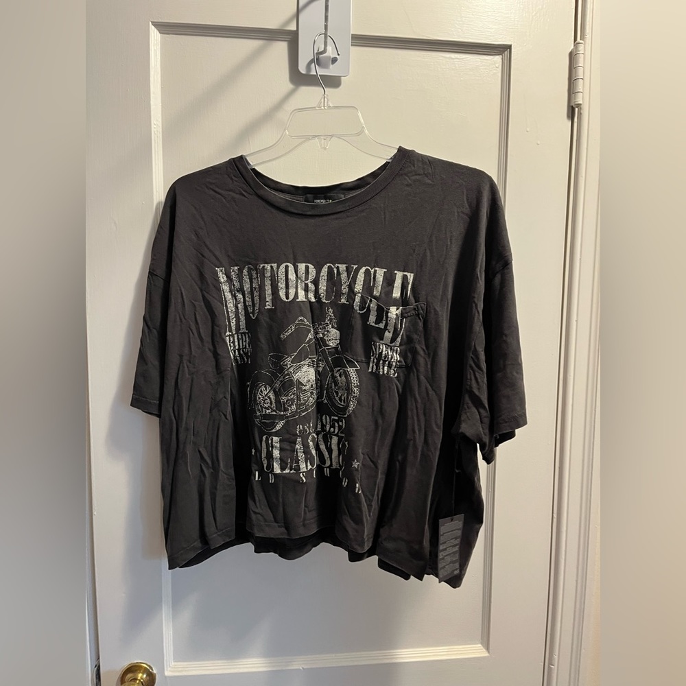 Motorcycle crop top